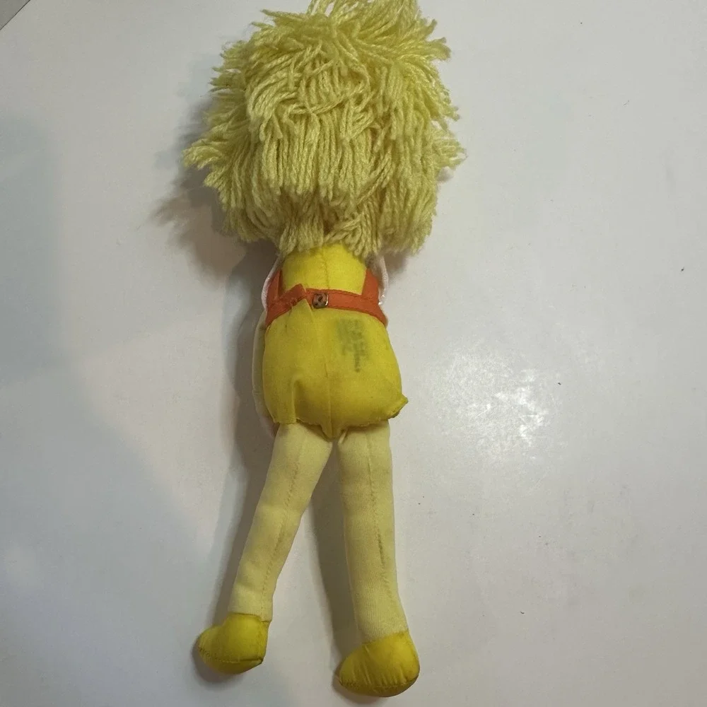 1983 Rainbow Brite Canary Yellow Plush Doll Vtg Toy Hallmark Cards‎ Mattel Inc